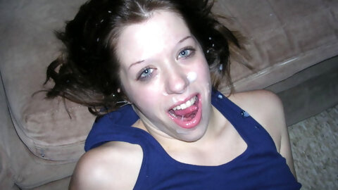 Crazy Bukkake Scene With Tight Teen Girl