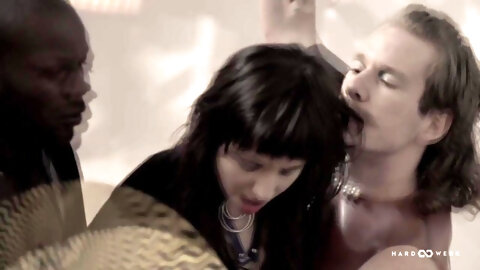 Freaky Photoshoot! - Paulita Tag Teamed in Surprise Three-some