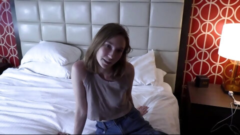 Super sexy internal cum shot with cute teen Claire Roos