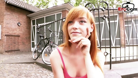 18yo hot german teen pick up on street and seduced