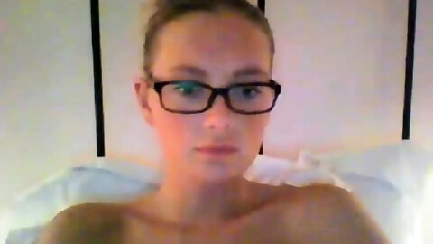 Curly Blonde Teen Records Solo Dildo Masturbation More at