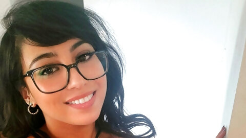 just a simple smiling selfie