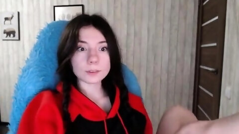 Sexy teen ebony solo toy masturbation