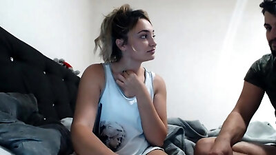 Hottest Amateur Brunette 19yo Teen jerking off on Webcam