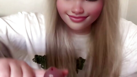 Femdom Doll SPH! Turned you into a prejac cuck & uses one finger!