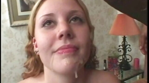 Horny white whore spreads her legs wide for BBC